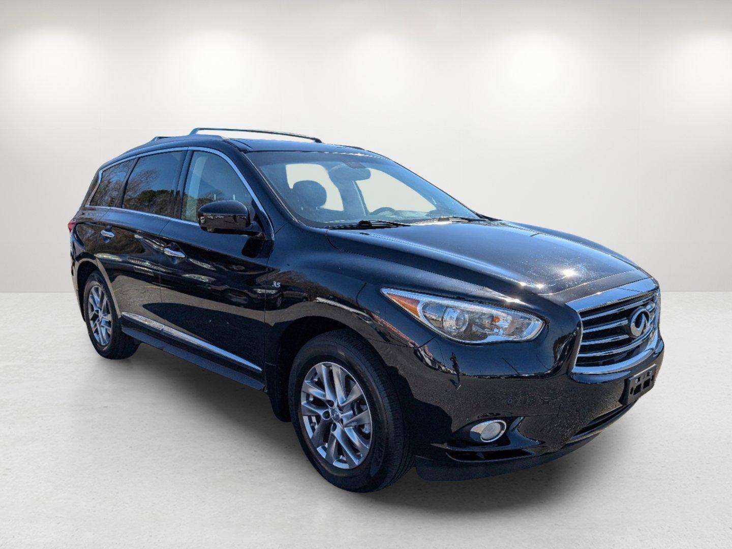 2014 /Graphite Infiniti QX60 (5N1AL0MM5EC) with an Premium Unleaded V-6 3.5 L/213 engine, 1-Speed CVT w/OD transmission, located at 804 22nd Ave, Phenix City, AL, 36870, (334) 297-1860, 32.484749, -85.024475 - 2014 Infiniti QX60 - Photo#2