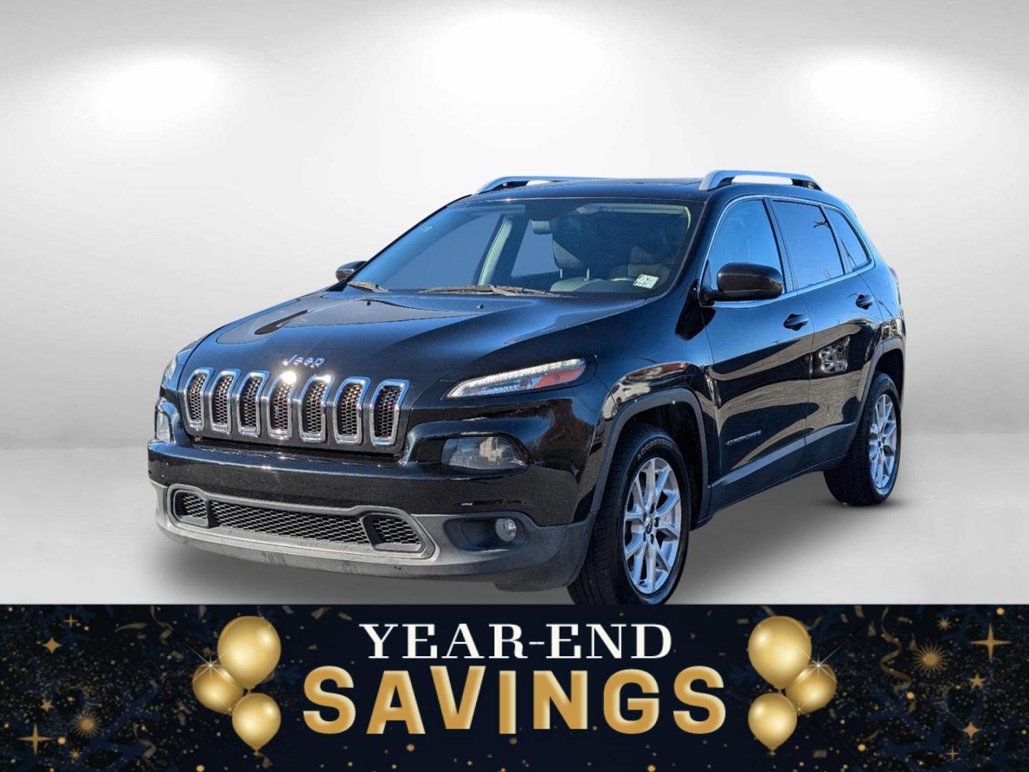 2014 /Black Jeep Cherokee Latitude (1C4PJLCS7EW) with an Regular Unleaded V-6 3.2 L/198 engine, 9-Speed Automatic w/OD transmission, located at 521 Old Farm Lane Rd, Prattville, AL, 36066, (334) 325-1505, 32.482460, -86.416367 - 2014 Jeep Cherokee Latitude - Photo#0