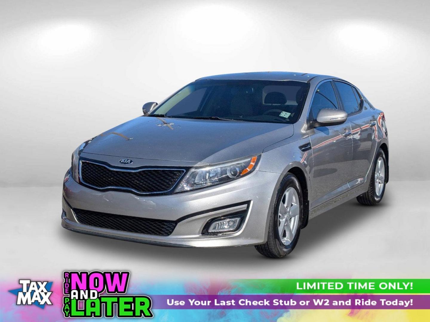 2014 /Beige Kia Optima LX (5XXGM4A76EG) with an Regular Unleaded I-4 2.4 L/144 engine, 6-Speed Automatic w/OD transmission, located at 1430 Gateway Drive, Opelika, AL, 36801, (334) 239-0944, 32.637871, -85.409790 - 2014 Kia Optima LX - Photo#0