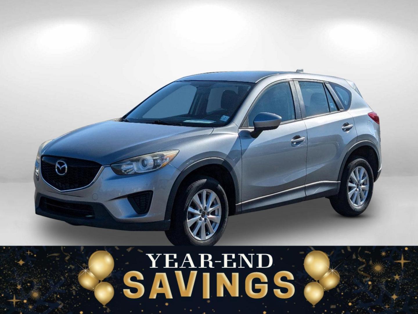 2014 Liquid Silver Metallic /Black Mazda CX-5 Sport (JM3KE2BE7E0) with an Regular Unleaded I-4 2.0 L/122 engine, 6-Speed Automatic w/OD transmission, located at 521 Old Farm Lane Rd, Prattville, AL, 36066, (334) 325-1505, 32.482460, -86.416367 - 2014 Mazda CX-5 Sport - Photo#0