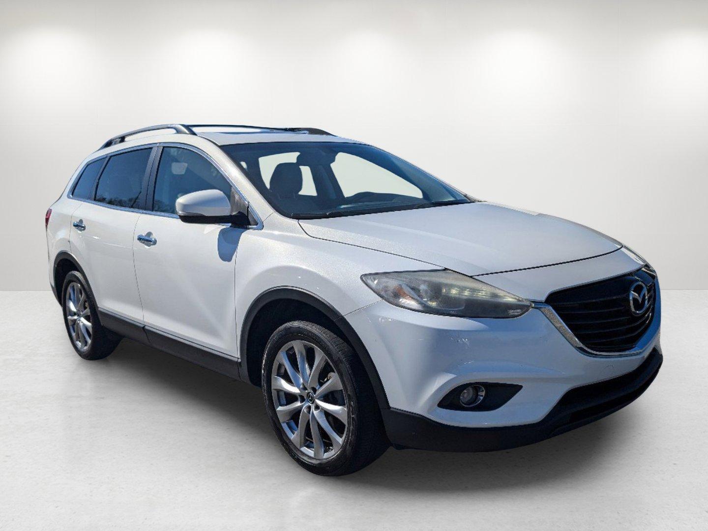 2014 /Sand Mazda CX-9 Grand Touring (JM3TB2DA3E0) with an Regular Unleaded V-6 3.7 L/227 engine, 6-Speed Automatic w/OD transmission, located at 3959 U.S. 80 W, Phenix City, AL, 36870, (334) 297-4885, 32.469296, -85.135185 - 2014 Mazda CX-9 Grand Touring - Photo#3