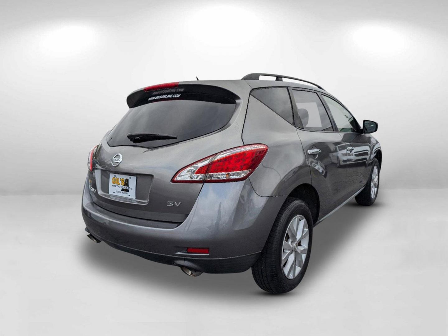 2014 /Black Nissan Murano SV (JN8AZ1MU8EW) with an Regular Unleaded V-6 3.5 L/213 engine, 1-Speed CVT w/OD transmission, located at 3959 U.S. 80 W, Phenix City, AL, 36870, (334) 297-4885, 32.469296, -85.135185 - 2014 Nissan Murano SV - Photo#7