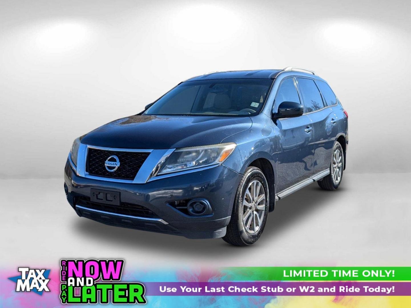 2014 /Almond Nissan Pathfinder SV (5N1AR2MN5EC) with an Regular Unleaded V-6 3.5 L/213 engine, 1-Speed CVT w/OD transmission, located at 804 22nd Ave, Phenix City, AL, 36870, (334) 297-1860, 32.484749, -85.024475 - 2014 Nissan Pathfinder SV - Photo#0