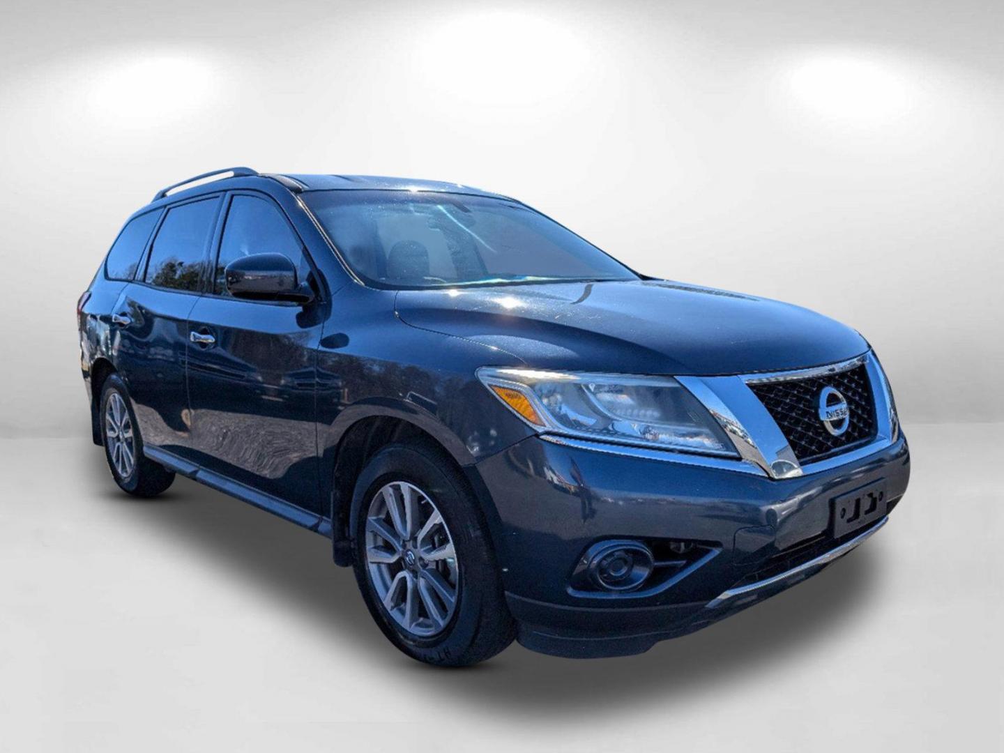 2014 /Almond Nissan Pathfinder SV (5N1AR2MN5EC) with an Regular Unleaded V-6 3.5 L/213 engine, 1-Speed CVT w/OD transmission, located at 804 22nd Ave, Phenix City, AL, 36870, (334) 297-1860, 32.484749, -85.024475 - 2014 Nissan Pathfinder SV - Photo#2