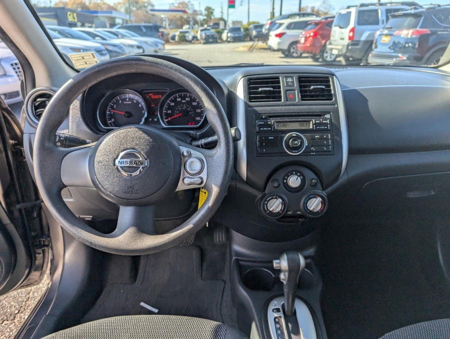 2014 /Charcoal Nissan Versa SV (3N1CN7AP9EL) with an Regular Unleaded I-4 1.6 L/98 engine, 1-Speed CVT w/OD transmission, located at 3959 U.S. 80 W, Phenix City, AL, 36870, (334) 297-4885, 32.469296, -85.135185 - 2014 Nissan Versa SV - Photo#11