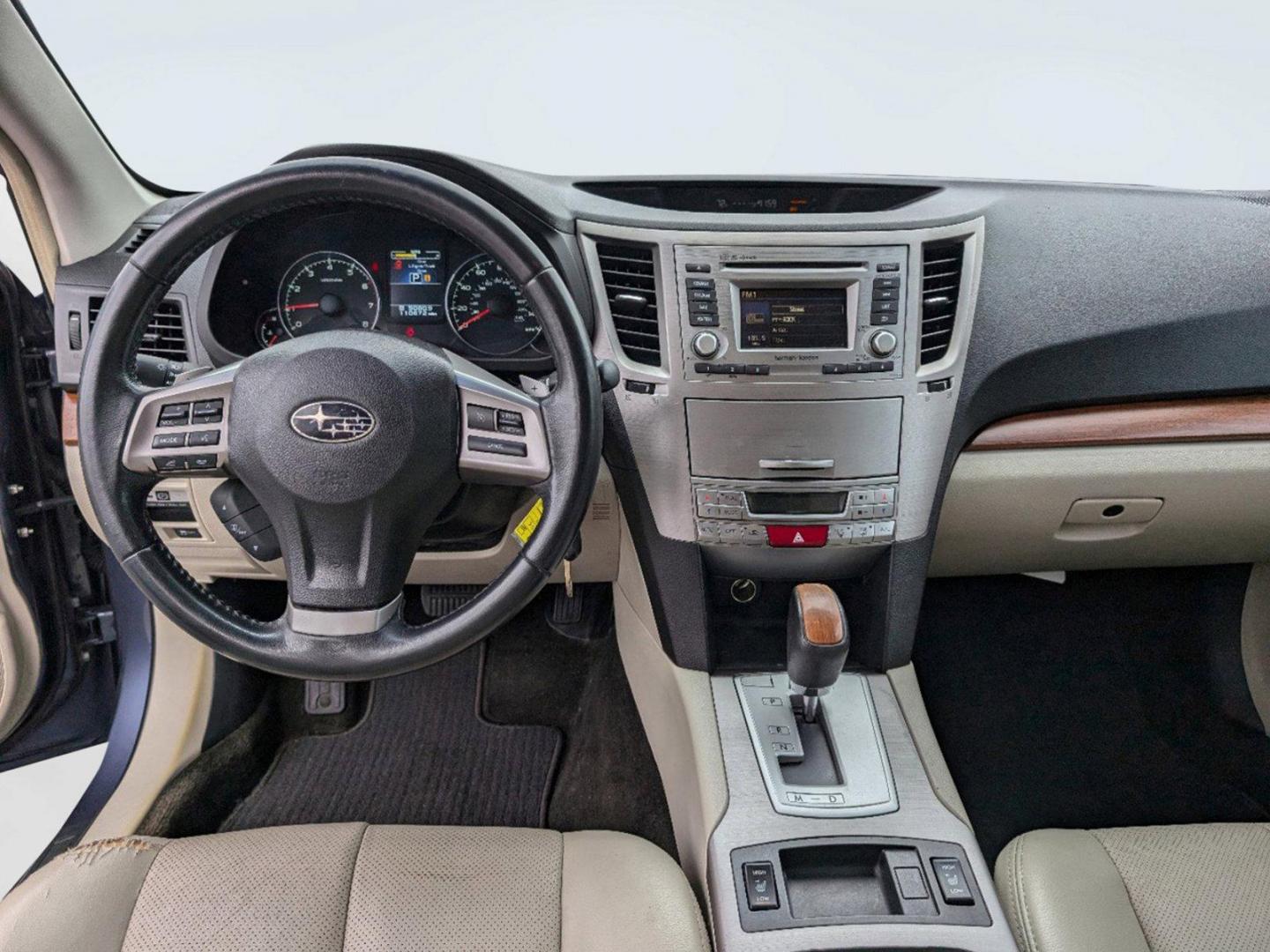 2014 /Warm Ivory Subaru Outback 2.5i Limited (4S4BRCLC0E3) with an Regular Unleaded H-4 2.5 L/152 engine, 6-Speed CVT w/OD transmission, located at 1430 Gateway Drive, Opelika, AL, 36801, (334) 239-0944, 32.637871, -85.409790 - 2014 Subaru Outback 2.5i Limited - Photo#11