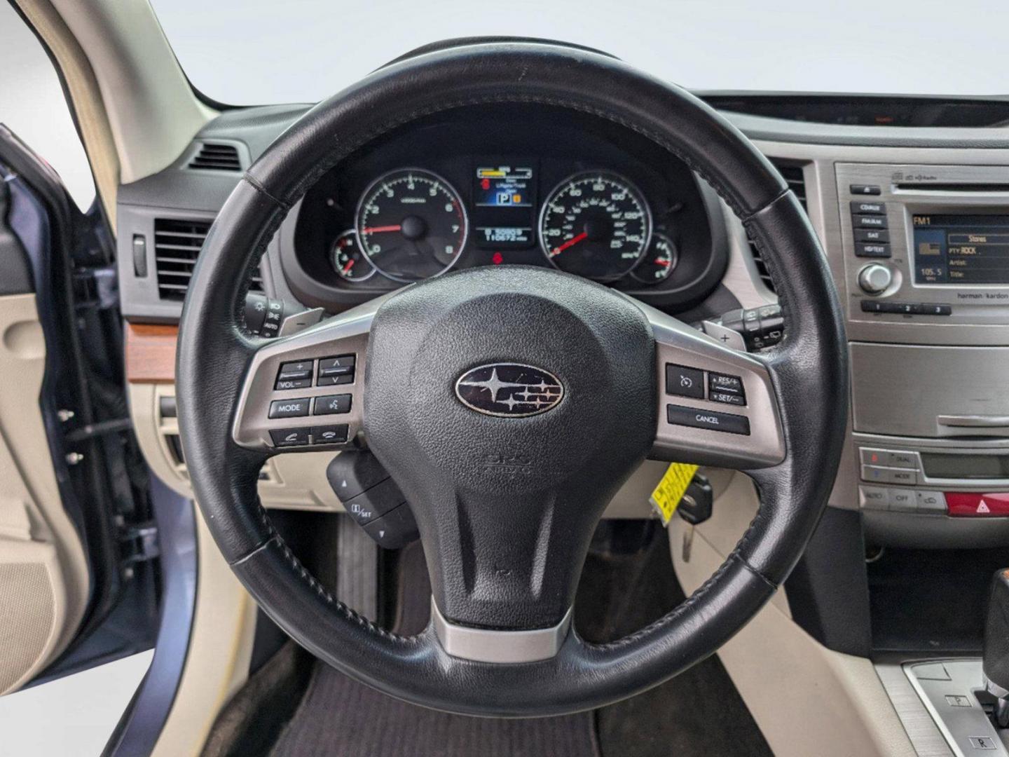 2014 /Warm Ivory Subaru Outback 2.5i Limited (4S4BRCLC0E3) with an Regular Unleaded H-4 2.5 L/152 engine, 6-Speed CVT w/OD transmission, located at 1430 Gateway Drive, Opelika, AL, 36801, (334) 239-0944, 32.637871, -85.409790 - 2014 Subaru Outback 2.5i Limited - Photo#13