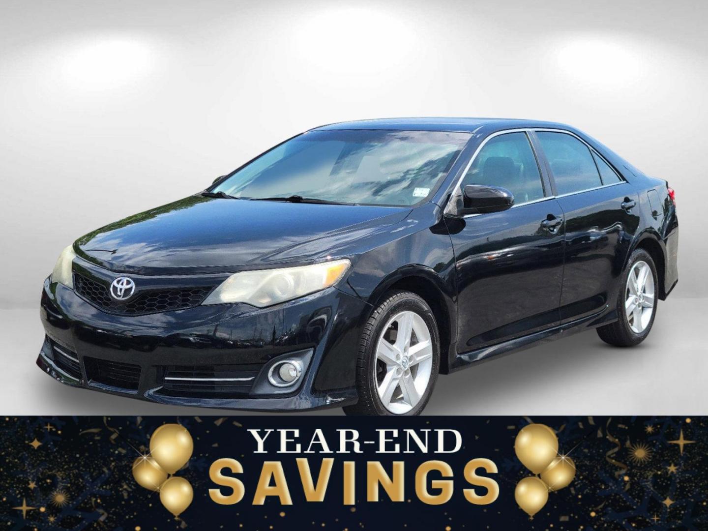 2014 Black Toyota Camry SE (4T1BF1FK9EU) with an Regular Unleaded I-4 2.5 L/152 engine, 6-Speed Automatic w/OD transmission, located at 5115 14th Ave., Columbus, GA, 31904, (706) 323-0345, 32.511494, -84.971046 - 2014 Toyota Camry SE - Photo#0