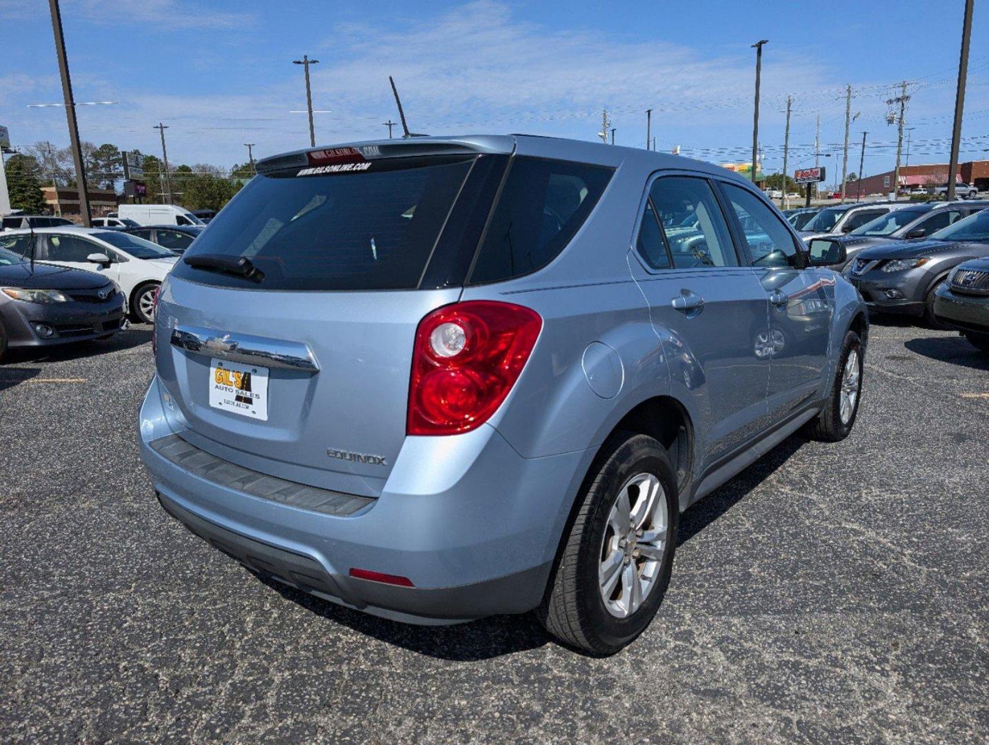 2015 /Jet Black Chevrolet Equinox LS (2GNALAEK9F6) with an Gas I4 2.4/145 engine, 6-Speed Automatic transmission, located at 804 22nd Ave, Phenix City, AL, 36870, (334) 297-1860, 32.484749, -85.024475 - 2015 Chevrolet Equinox LS - Photo#4