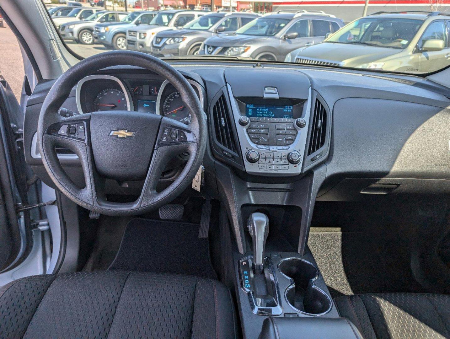 2015 /Jet Black Chevrolet Equinox LS (2GNALAEK9F6) with an Gas I4 2.4/145 engine, 6-Speed Automatic transmission, located at 804 22nd Ave, Phenix City, AL, 36870, (334) 297-1860, 32.484749, -85.024475 - 2015 Chevrolet Equinox LS - Photo#11