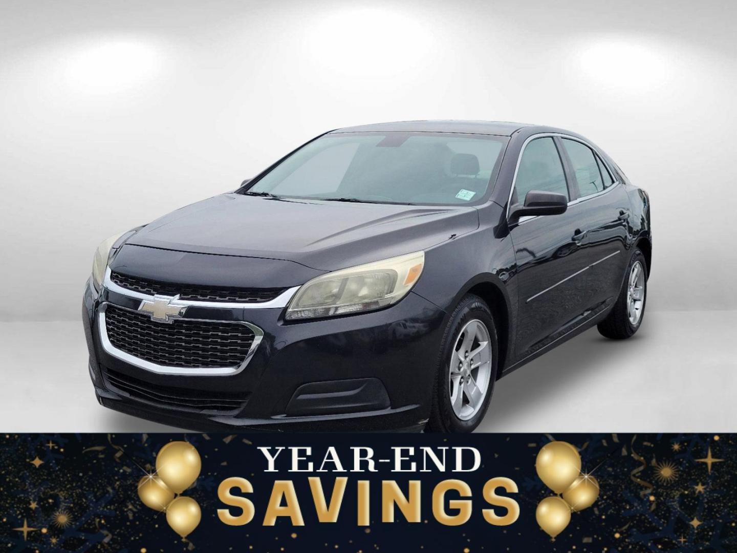 2015 Black Granite Metallic /Jet Black/Titanium Chevrolet Malibu LS (1G11B5SL8FF) with an Gas I4 2.5L/150 engine, 6-Speed Automatic transmission, located at 521 Old Farm Lane Rd, Prattville, AL, 36066, (334) 325-1505, 32.482460, -86.416367 - 2015 Chevrolet Malibu LS - Photo#0