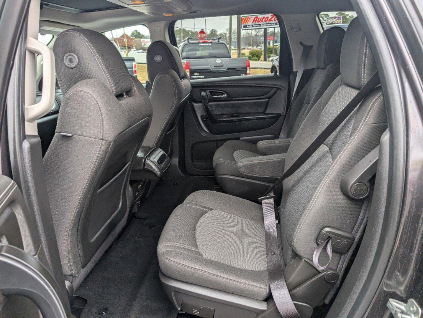 2015 /Ebony Chevrolet Traverse LT (1GNKRGKD2FJ) with an Gas V6 3.6L/217 engine, 6-Speed Automatic transmission, located at 5115 14th Ave., Columbus, GA, 31904, (706) 323-0345, 32.511494, -84.971046 - 2015 Chevrolet Traverse LT - Photo#10