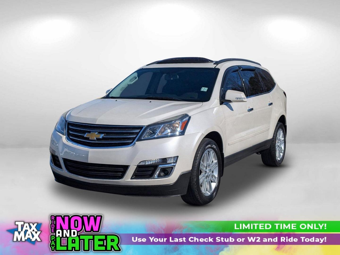 2015 /Ebony Chevrolet Traverse LT (1GNKRGKD6FJ) with an Gas V6 3.6L/217 engine, 6-Speed Automatic transmission, located at 521 Old Farm Lane Rd, Prattville, AL, 36066, (334) 325-1505, 32.482460, -86.416367 - 2015 Chevrolet Traverse LT - Photo#0