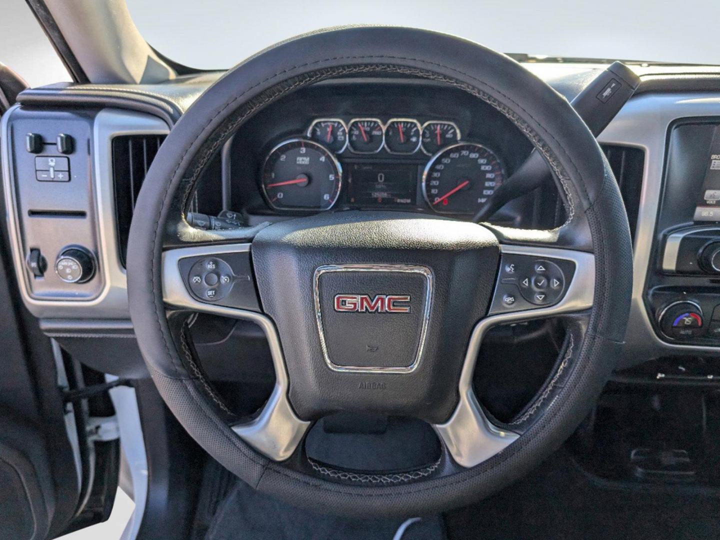 2015 /Jet Black GMC Sierra 1500 SLE (3GTP1UEC9FG) with an Gas V8 5.3L/325 engine, 6-Speed Automatic transmission, located at 804 22nd Ave, Phenix City, AL, 36870, (334) 297-1860, 32.484749, -85.024475 - 2015 GMC Sierra 1500 SLE - Photo#0