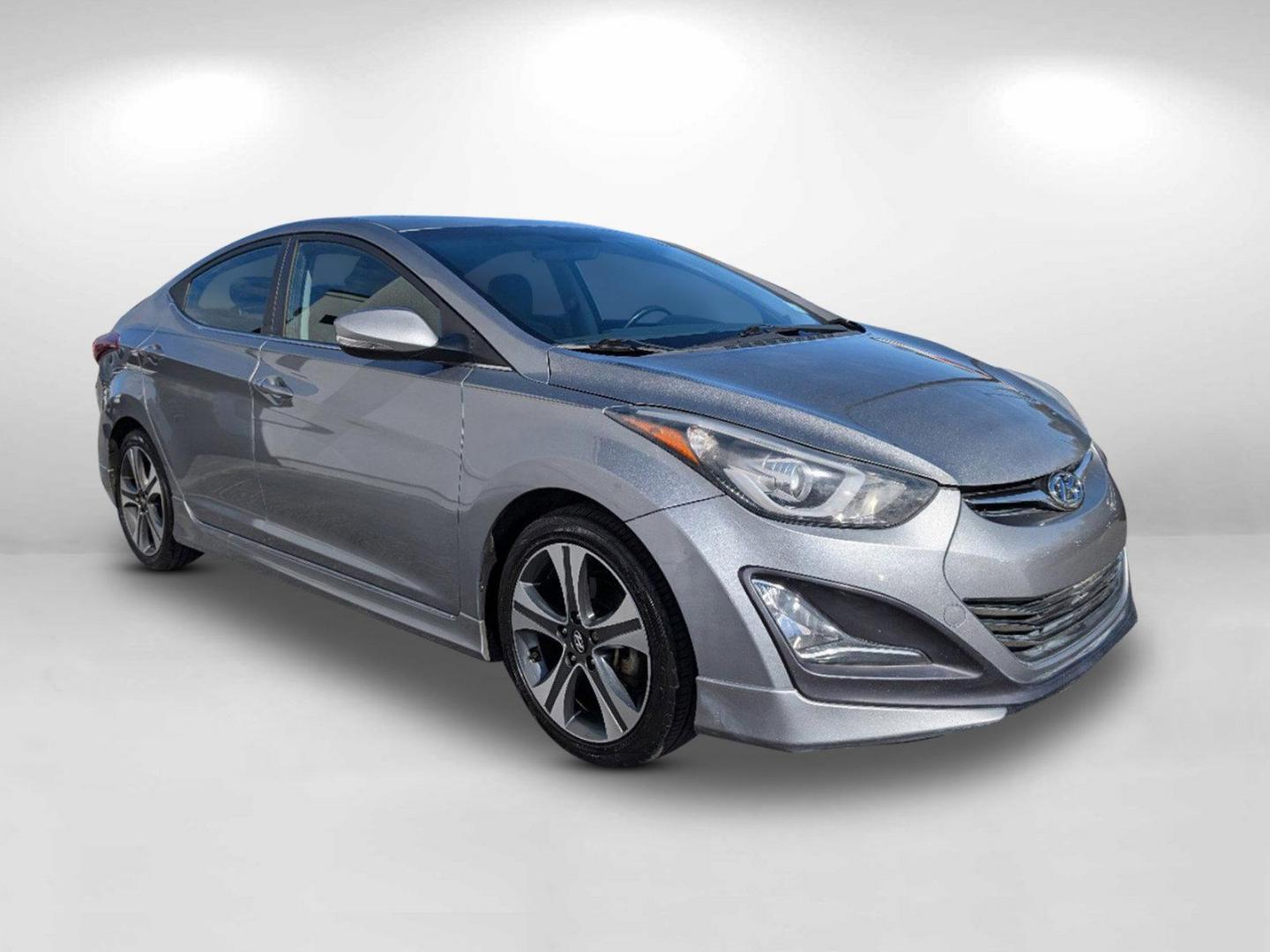 2015 /Gray Hyundai Elantra Sport (KMHDH4AH3FU) with an Regular Unleaded I-4 2.0 L/122 engine, 6-Speed Automatic w/OD transmission, located at 5115 14th Ave., Columbus, GA, 31904, (706) 323-0345, 32.511494, -84.971046 - 2015 Hyundai Elantra Sport - Photo#2