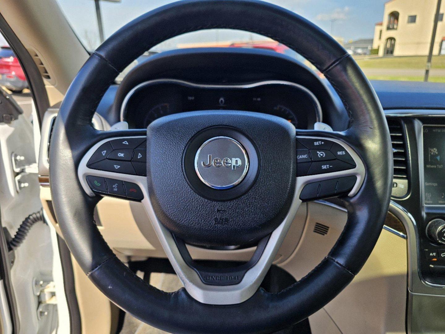 2015 /Lt Frost Beige/Black Jeep Grand Cherokee Limited (1C4RJEBG9FC) with an Regular Unleaded V-6 3.6 L/220 engine, 8-Speed Automatic w/OD transmission, located at 521 Old Farm Lane Rd, Prattville, AL, 36066, (334) 325-1505, 32.482460, -86.416367 - 2015 Jeep Grand Cherokee Limited - Photo#10