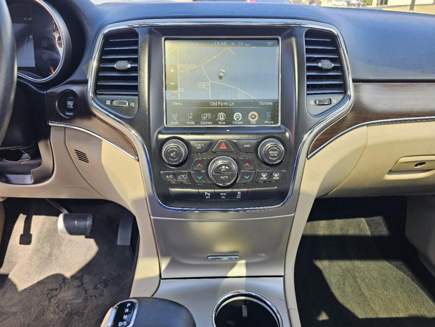 2015 /Lt Frost Beige/Black Jeep Grand Cherokee Limited (1C4RJEBG9FC) with an Regular Unleaded V-6 3.6 L/220 engine, 8-Speed Automatic w/OD transmission, located at 521 Old Farm Lane Rd, Prattville, AL, 36066, (334) 325-1505, 32.482460, -86.416367 - 2015 Jeep Grand Cherokee Limited - Photo#11