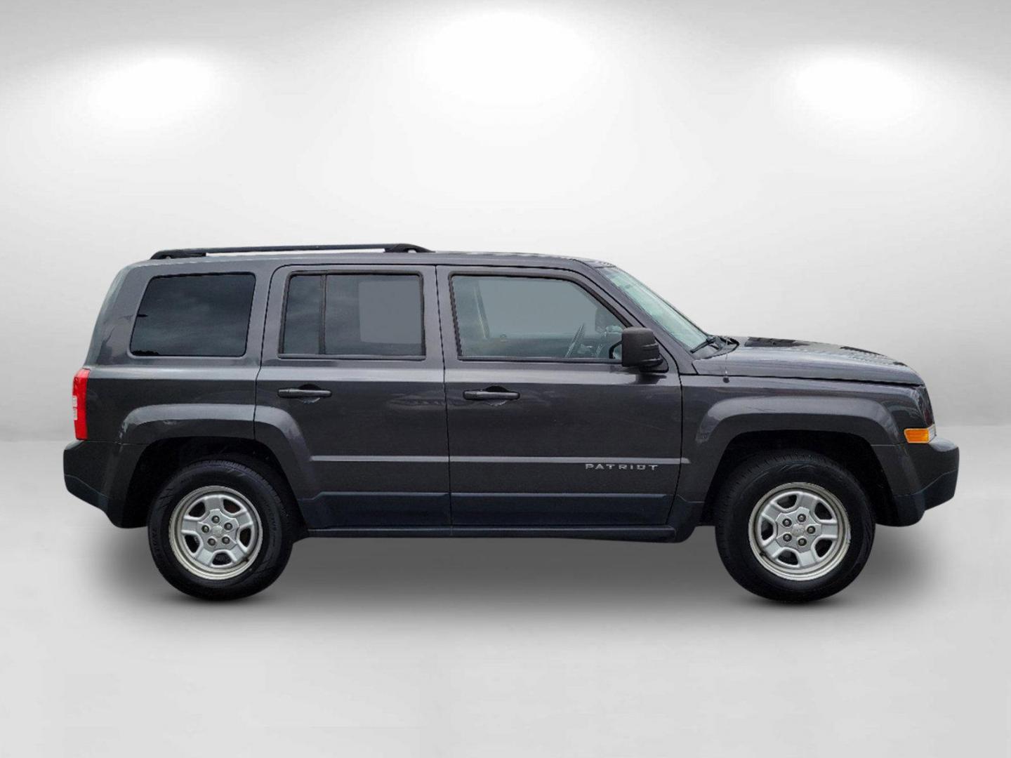 2015 Granite Crystal Metallic Clearcoat /Dark Slate Gray Jeep Patriot Sport (1C4NJPBAXFD) with an Regular Unleaded I-4 2.0 L/122 engine, 1-Speed CVT w/OD transmission, located at 1430 Gateway Drive, Opelika, AL, 36801, (334) 239-0944, 32.637871, -85.409790 - 2015 Jeep Patriot Sport - Photo#3