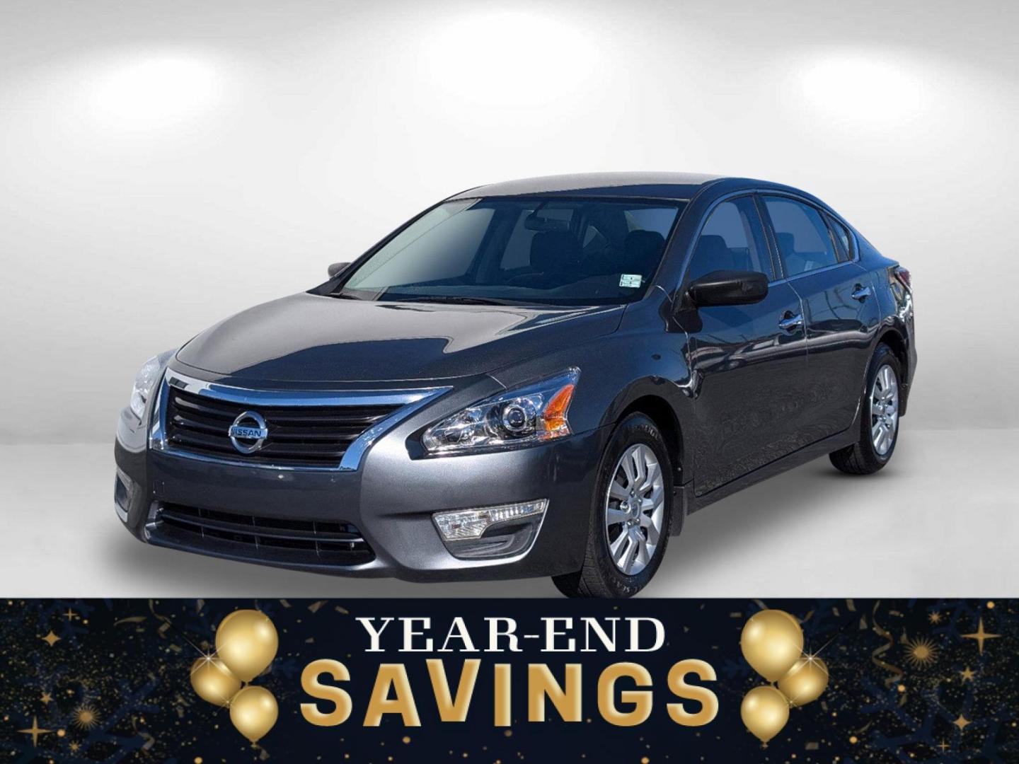 2015 /Charcoal Nissan Altima 2.5 S (1N4AL3AP2FN) with an Regular Unleaded I-4 2.5 L/152 engine, 1-Speed CVT w/OD transmission, located at 5115 14th Ave., Columbus, GA, 31904, (706) 323-0345, 32.511494, -84.971046 - 2015 Nissan Altima 2.5 S - Photo#0