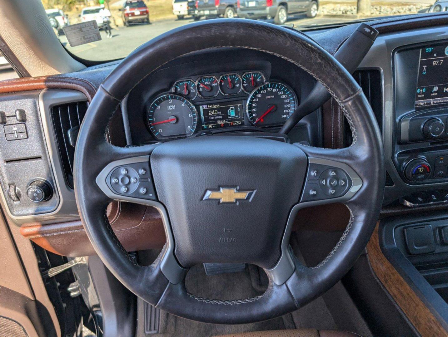 2016 /Saddle Chevrolet Silverado 1500 High Country (3GCPCTEJXGG) with an Gas V8 6.2L/376 engine, 8-Speed Automatic transmission, located at 3959 U.S. 80 W, Phenix City, AL, 36870, (334) 297-4885, 32.469296, -85.135185 - 2016 Chevrolet Silverado 1500 High Country - Photo#15