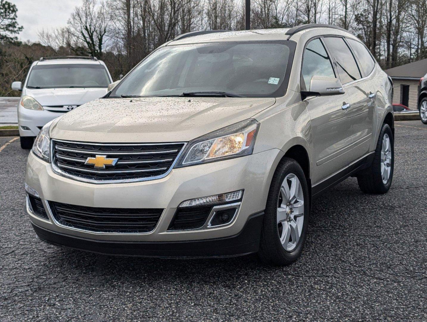 2016 /Ebony Chevrolet Traverse LT (1GNKRGKD2GJ) with an Gas V6 3.6L/217 engine, 6-Speed Automatic transmission, located at 3959 U.S. 80 W, Phenix City, AL, 36870, (334) 297-4885, 32.469296, -85.135185 - 2016 Chevrolet Traverse LT - Photo#0