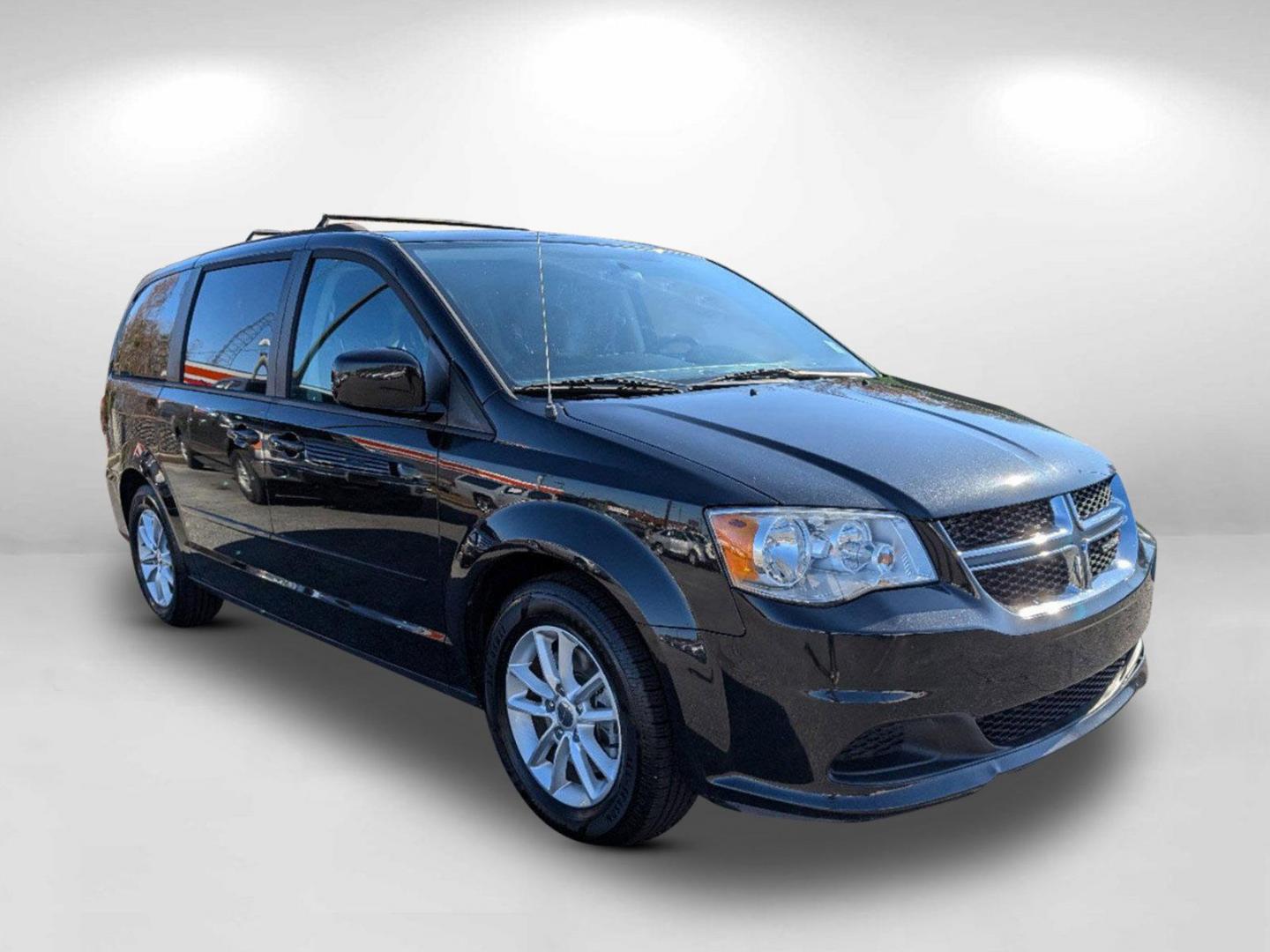 2016 /Black/Light Graystone Dodge Grand Caravan SXT (2C4RDGCG3GR) with an Regular Unleaded V-6 3.6 L/220 engine, 6-Speed Multi-Speed Automatic w/OD transmission, located at 3959 U.S. 80 W, Phenix City, AL, 36870, (334) 297-4885, 32.469296, -85.135185 - 2016 Dodge Grand Caravan SXT - Photo#2