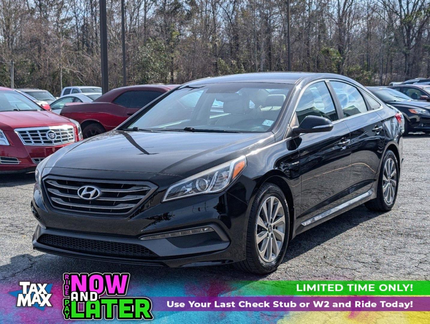 2016 /Beige Hyundai Sonata 2.4L Sport (5NPE34AF1GH) with an Regular Unleaded I-4 2.4 L/144 engine, 6-Speed Automatic w/OD transmission, located at 3959 U.S. 80 W, Phenix City, AL, 36870, (334) 297-4885, 32.469296, -85.135185 - 2016 Hyundai Sonata 2.4L Sport - Photo#0