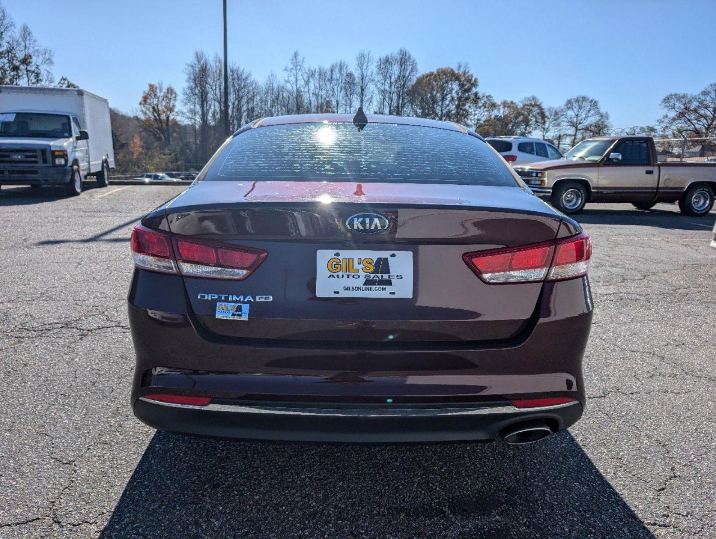 2016 /Black Kia Optima LX (5XXGT4L33GG) with an Regular Unleaded I-4 2.4 L/144 engine, 6-Speed Automatic w/OD transmission, located at 3959 U.S. 80 W, Phenix City, AL, 36870, (334) 297-4885, 32.469296, -85.135185 - 2016 Kia Optima LX - Photo#5