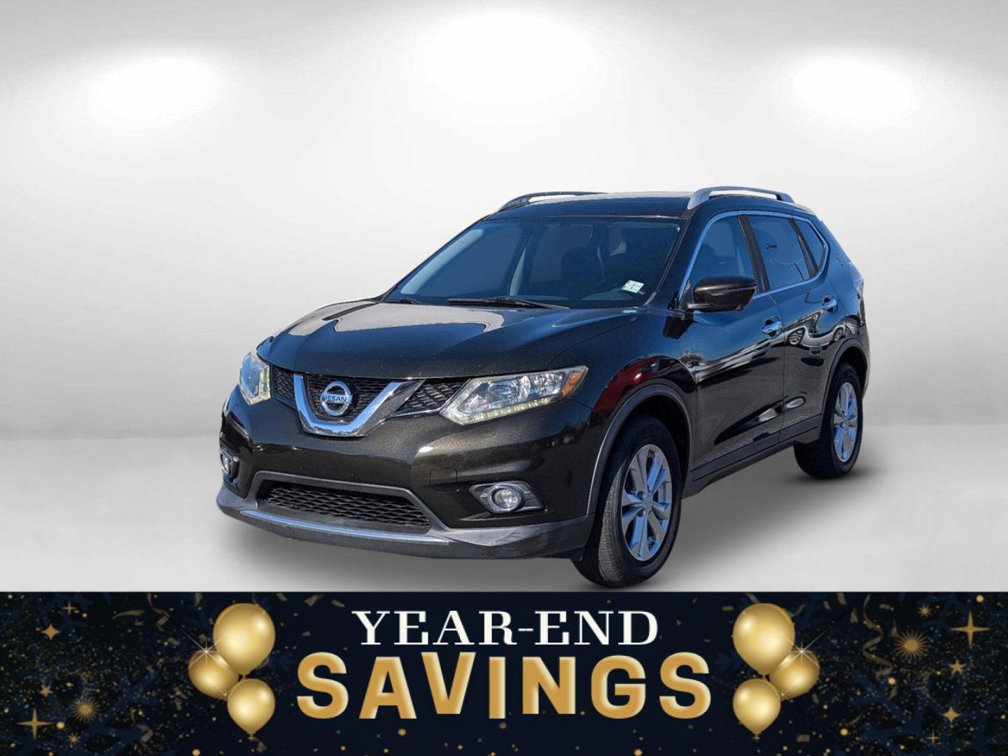 2016 /Charcoal Nissan Rogue SV (5N1AT2MT1GC) with an Regular Unleaded I-4 2.5 L/152 engine, 1-Speed CVT w/OD transmission, located at 3959 U.S. 80 W, Phenix City, AL, 36870, (334) 297-4885, 32.469296, -85.135185 - 2016 Nissan Rogue SV - Photo#0