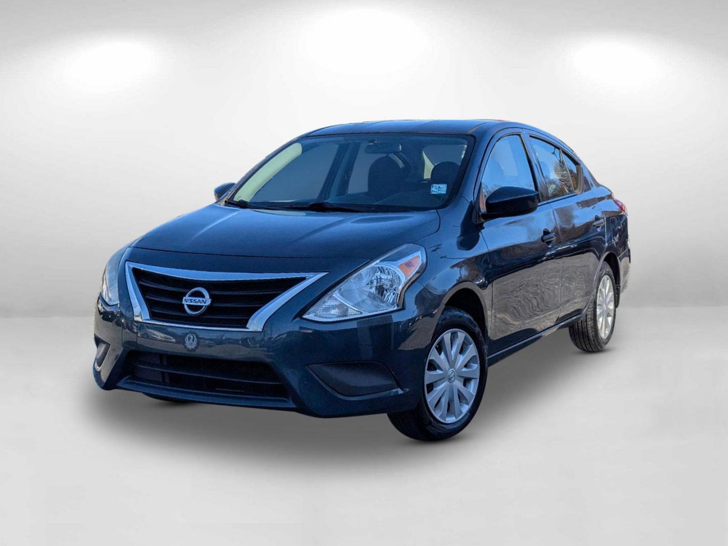 2016 /Charcoal Nissan Versa S (3N1CN7AP7GL) with an Regular Unleaded I-4 1.6 L/98 engine, 5-Speed Manual w/OD transmission, located at 3959 U.S. 80 W, Phenix City, AL, 36870, (334) 297-4885, 32.469296, -85.135185 - 2016 Nissan Versa S - Photo#3