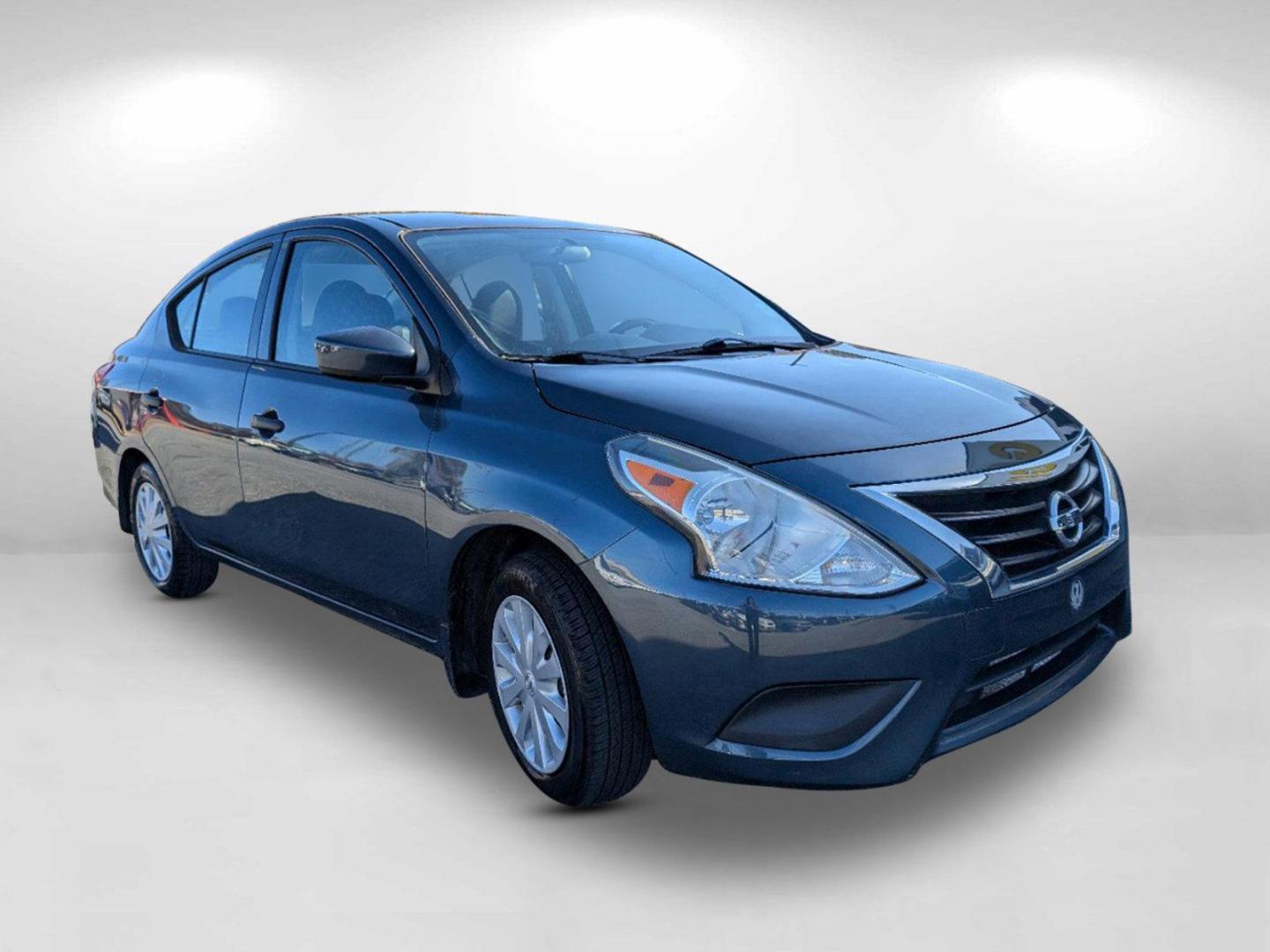 2016 /Charcoal Nissan Versa S (3N1CN7AP7GL) with an Regular Unleaded I-4 1.6 L/98 engine, 5-Speed Manual w/OD transmission, located at 3959 U.S. 80 W, Phenix City, AL, 36870, (334) 297-4885, 32.469296, -85.135185 - 2016 Nissan Versa S - Photo#5