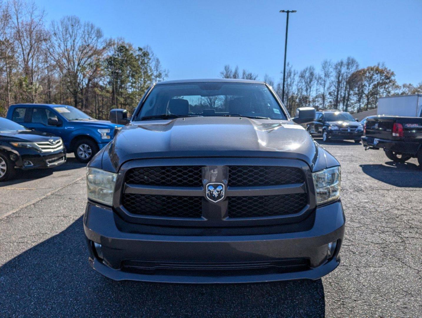 2016 /Diesel Gray/Black Ram 1500 Express (1C6RR6KG1GS) with an Regular Unleaded V-6 3.6 L/220 engine, 8-Speed Automatic w/OD transmission, located at 3959 U.S. 80 W, Phenix City, AL, 36870, (334) 297-4885, 32.469296, -85.135185 - 2016 Ram 1500 Express - Photo#1