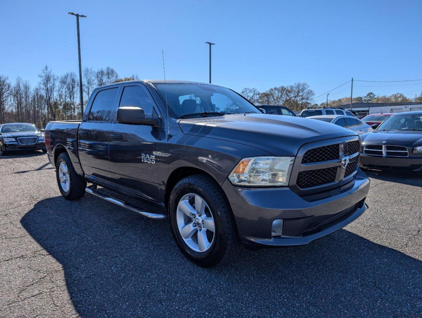 2016 /Diesel Gray/Black Ram 1500 Express (1C6RR6KG1GS) with an Regular Unleaded V-6 3.6 L/220 engine, 8-Speed Automatic w/OD transmission, located at 3959 U.S. 80 W, Phenix City, AL, 36870, (334) 297-4885, 32.469296, -85.135185 - 2016 Ram 1500 Express - Photo#2