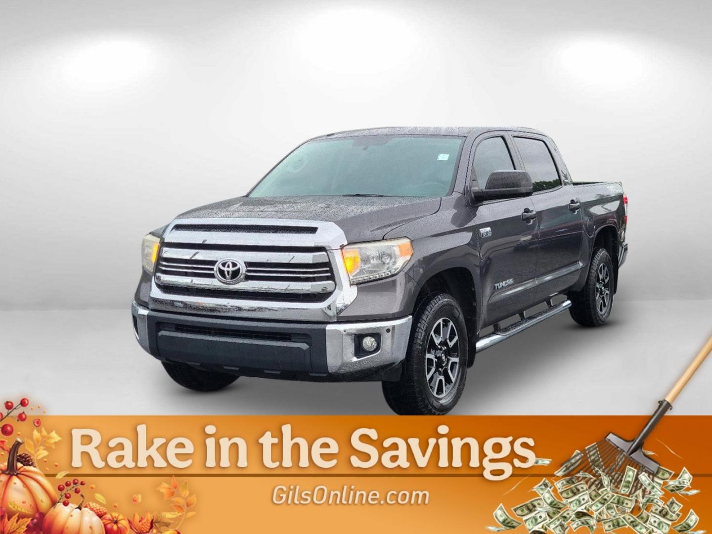 2016 Gray Toyota Tundra 4WD Truck SR5 (5TFDW5F10GX) with an Regular Unleaded V-8 5.7 L/346 engine, 6-Speed Automatic w/OD transmission, located at 3959 U.S. 80 W, Phenix City, AL, 36870, (334) 297-4885, 32.469296, -85.135185 - 2016 Toyota Tundra 4WD Truck SR5 - Photo#1