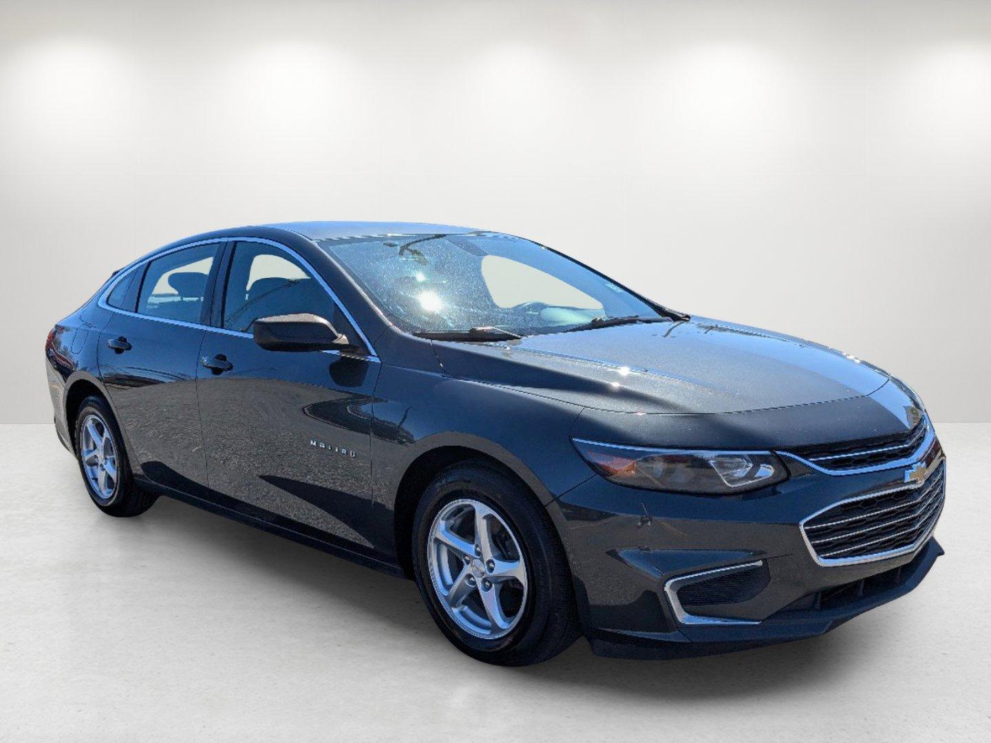 2017 /Jet Black Chevrolet Malibu LS (1G1ZC5ST3HF) with an Turbocharged Gas I4 1.5L/91 engine, 6-Speed Automatic transmission, located at 804 22nd Ave, Phenix City, AL, 36870, (334) 297-1860, 32.484749, -85.024475 - 2017 Chevrolet Malibu LS - Photo#2