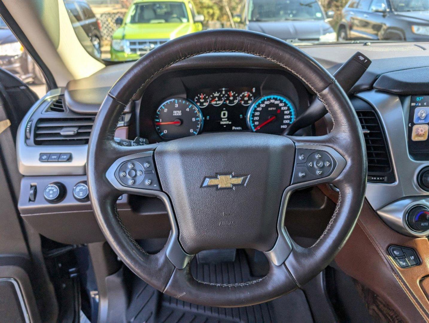 2017 /Cocoa/Mahogany Chevrolet Tahoe Premier (1GNSKCKC9HR) with an Gas/Ethanol V8 5.3L/325 engine, 6-Speed Automatic transmission, located at 3959 U.S. 80 W, Phenix City, AL, 36870, (334) 297-4885, 32.469296, -85.135185 - 2017 Chevrolet Tahoe Premier - Photo#14