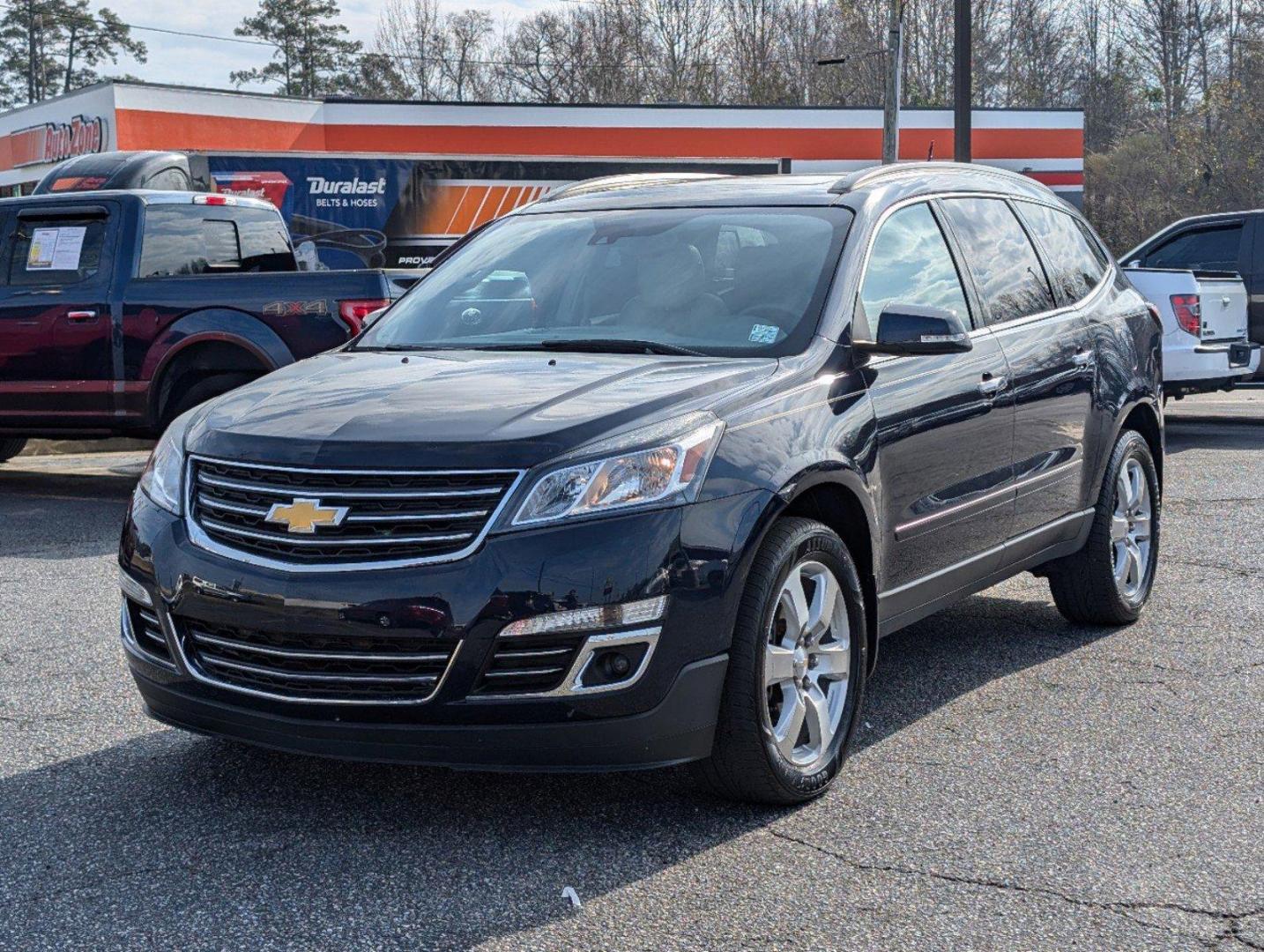 2017 /Dark Titanium/Light Titanium Chevrolet Traverse Premier (1GNKRJKD9HJ) with an Gas V6 3.6L/217 engine, 6-Speed Automatic transmission, located at 5115 14th Ave., Columbus, GA, 31904, (706) 323-0345, 32.511494, -84.971046 - 2017 Chevrolet Traverse Premier - Photo#0