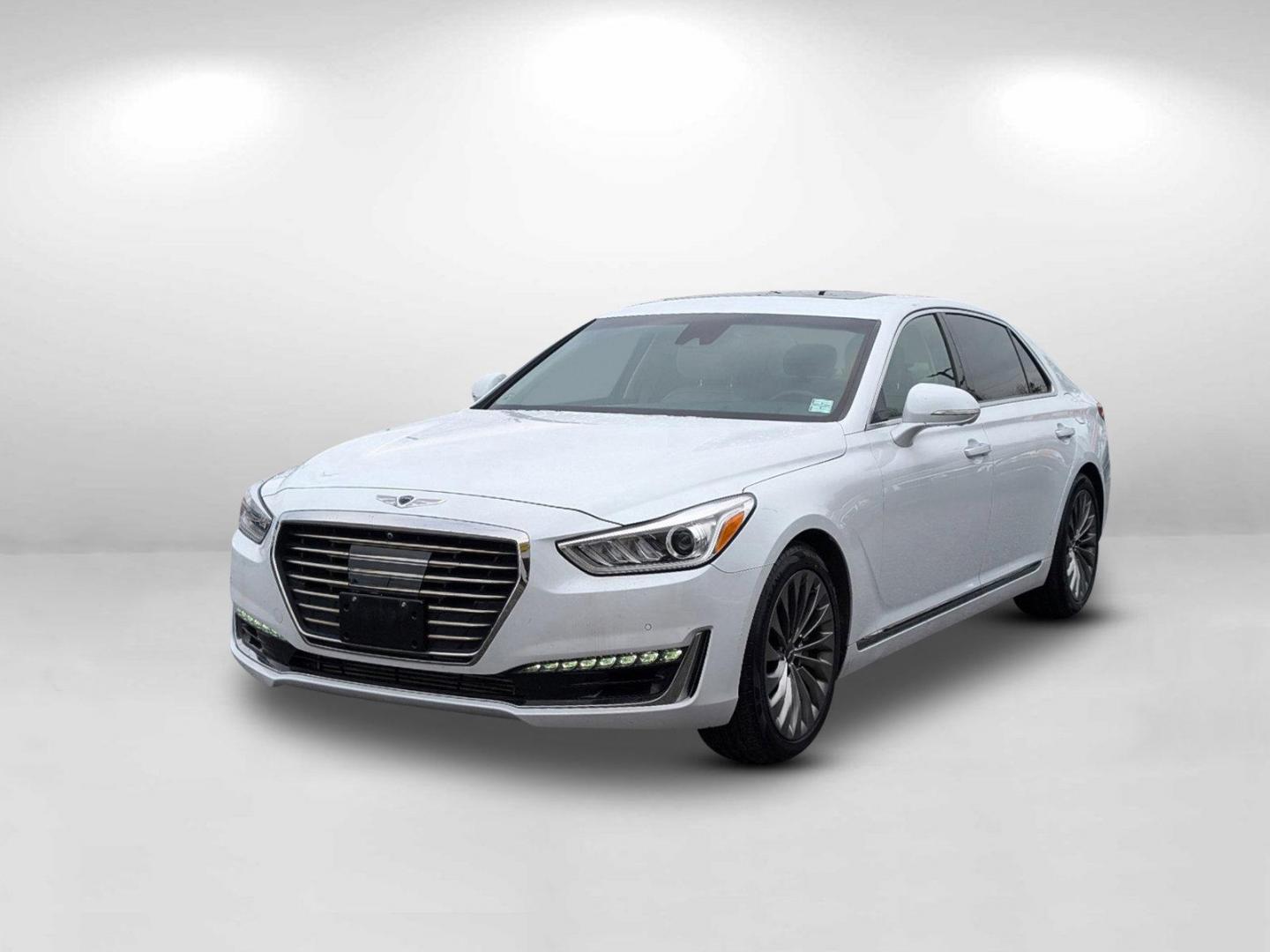 2017 Genesis G90 3.3T Premium (KMHG34JA0HU) with an Twin Turbo Premium Unleaded V-6 3.3 L/204 engine, 8-Speed Automatic w/OD transmission, located at 521 Old Farm Lane Rd, Prattville, AL, 36066, (334) 325-1505, 32.482460, -86.416367 - 2017 Genesis G90 3.3T Premium - Photo#0