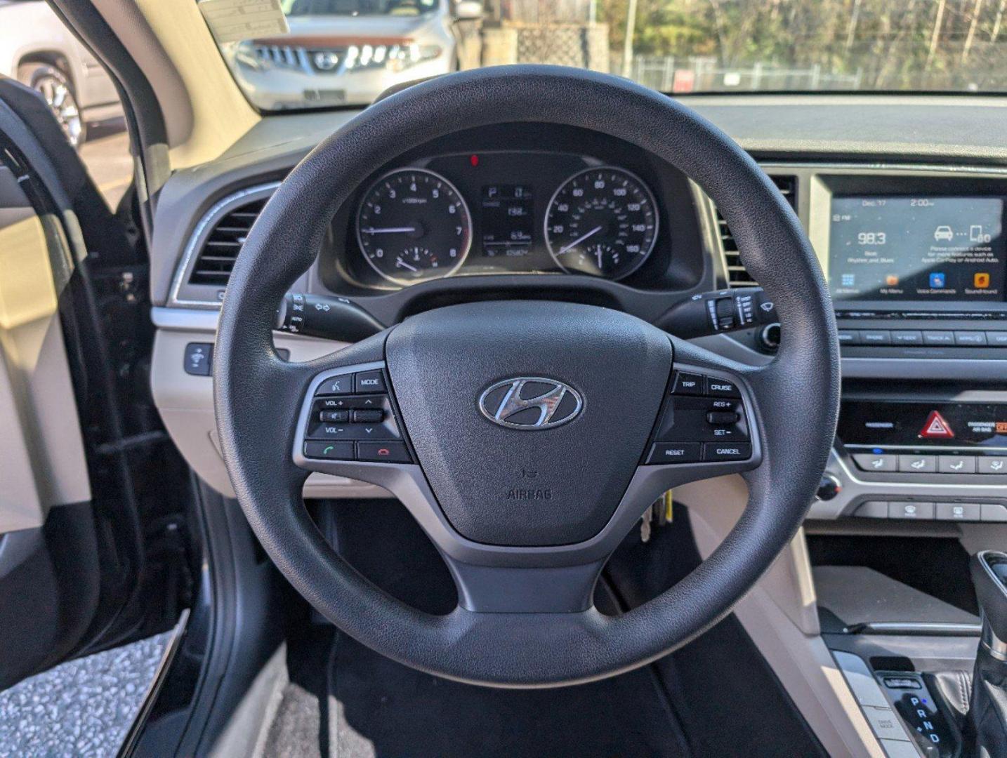 2017 /Beige Hyundai Elantra SE (5NPD84LF1HH) with an Regular Unleaded I-4 2.0 L/122 engine, located at 804 22nd Ave, Phenix City, AL, 36870, (334) 297-1860, 32.484749, -85.024475 - 2017 Hyundai Elantra SE - Photo#15