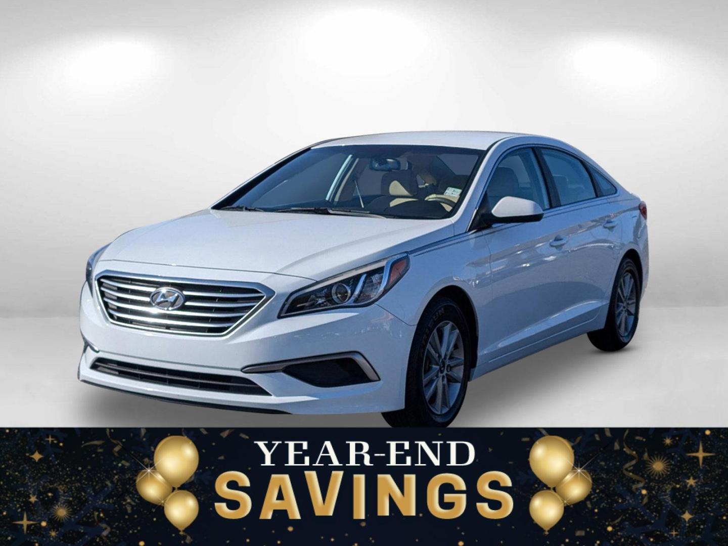 2017 /Beige Hyundai Sonata SE (5NPE24AF2HH) with an Regular Unleaded I-4 2.4 L/144 engine, 6-Speed Automatic w/OD transmission, located at 3959 U.S. 80 W, Phenix City, AL, 36870, (334) 297-4885, 32.469296, -85.135185 - 2017 Hyundai Sonata SE - Photo#0