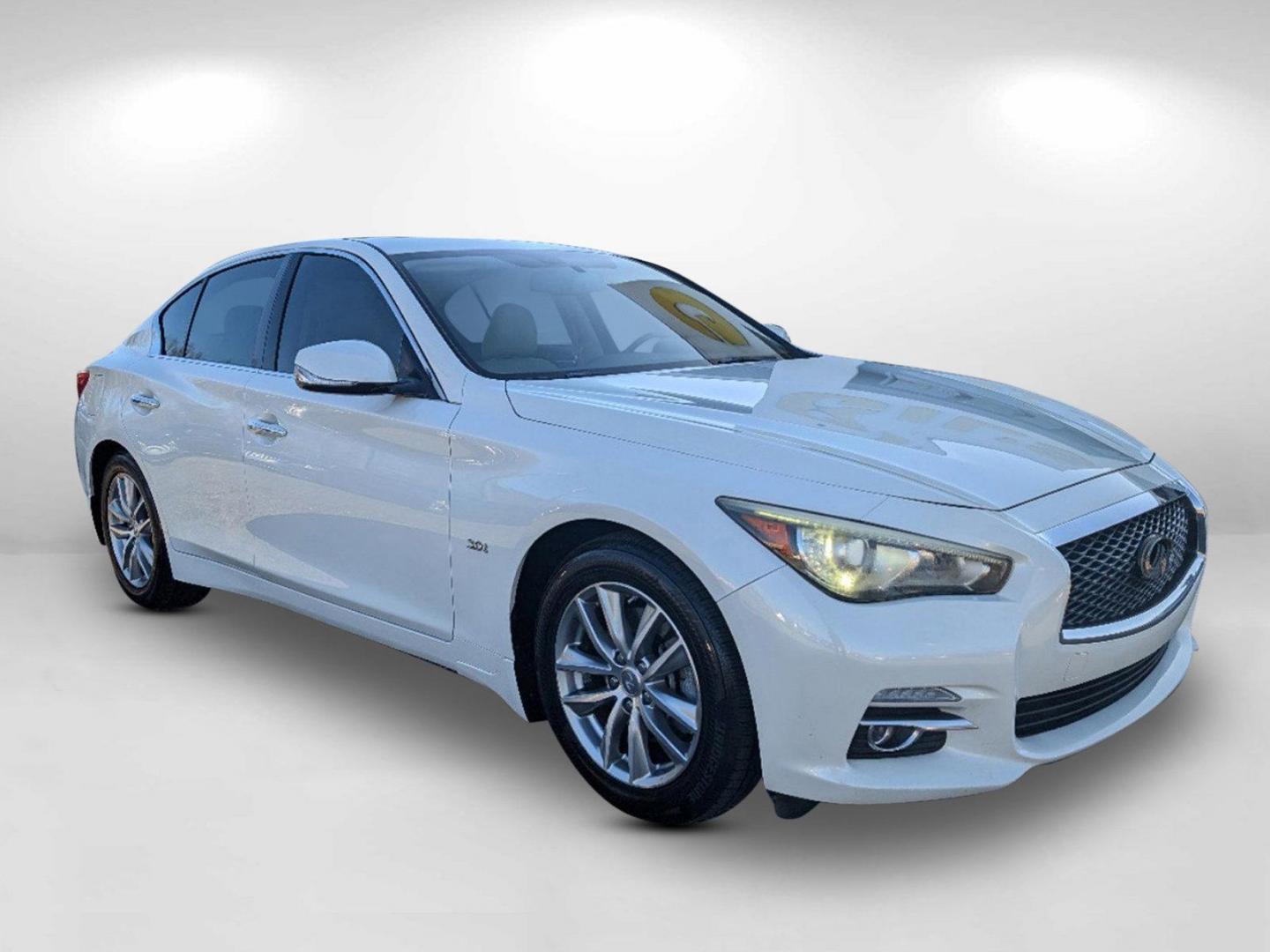 2017 /Wheat INFINITI Q50 3.0t Premium (JN1EV7AP1HM) with an Twin Turbo Premium Unleaded V-6 3.0 L/183 engine, 7-Speed Automatic w/OD transmission, located at 1430 Gateway Drive, Opelika, AL, 36801, (334) 239-0944, 32.637871, -85.409790 - 2017 INFINITI Q50 3.0t Premium - Photo#6