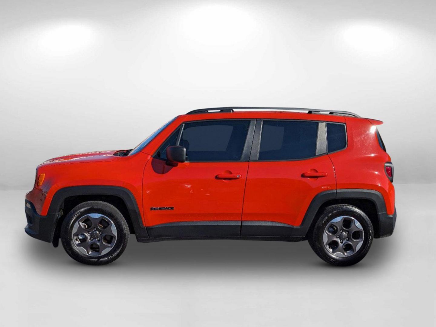 2017 /Black Jeep Renegade Sport (ZACCJAAB2HP) with an Regular Unleaded I-4 2.4 L/144 engine, 9-Speed Automatic w/OD transmission, located at 3959 U.S. 80 W, Phenix City, AL, 36870, (334) 297-4885, 32.469296, -85.135185 - 2017 Jeep Renegade Sport - Photo#7