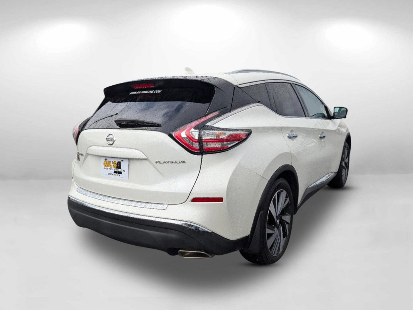 2017 /Graphite Nissan Murano Platinum (5N1AZ2MG0HN) with an Regular Unleaded V-6 3.5 L/213 engine, 1-Speed CVT w/OD transmission, located at 804 22nd Ave, Phenix City, AL, 36870, (334) 297-1860, 32.484749, -85.024475 - 2017 Nissan Murano Platinum - Photo#4