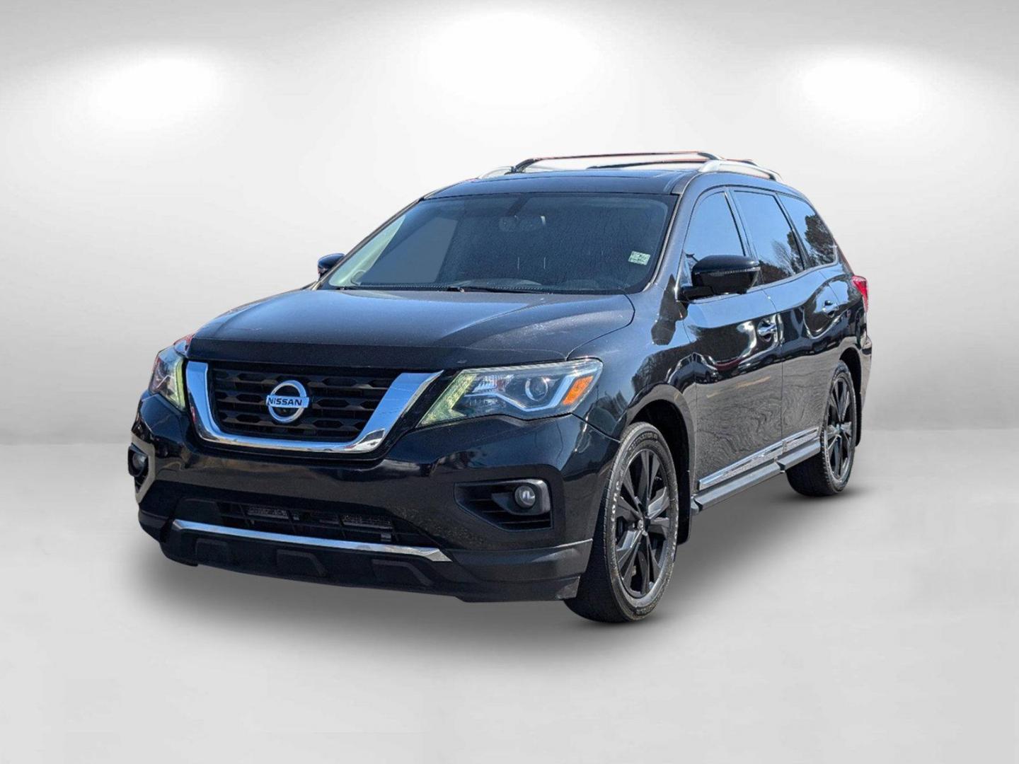 2017 /Charcoal Nissan Pathfinder Platinum (5N1DR2MN3HC) with an Regular Unleaded V-6 3.5 L/213 engine, 1-Speed CVT w/OD transmission, located at 5115 14th Ave., Columbus, GA, 31904, (706) 323-0345, 32.511494, -84.971046 - 2017 Nissan Pathfinder Platinum - Photo#0