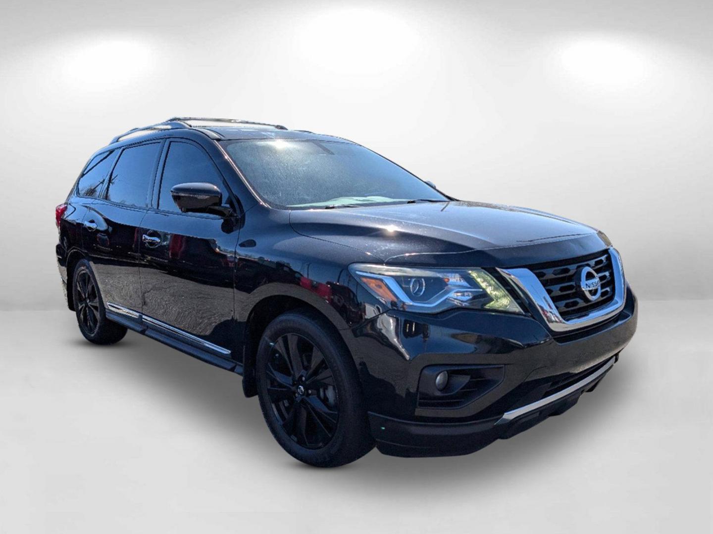 2017 /Charcoal Nissan Pathfinder Platinum (5N1DR2MN3HC) with an Regular Unleaded V-6 3.5 L/213 engine, 1-Speed CVT w/OD transmission, located at 5115 14th Ave., Columbus, GA, 31904, (706) 323-0345, 32.511494, -84.971046 - 2017 Nissan Pathfinder Platinum - Photo#2