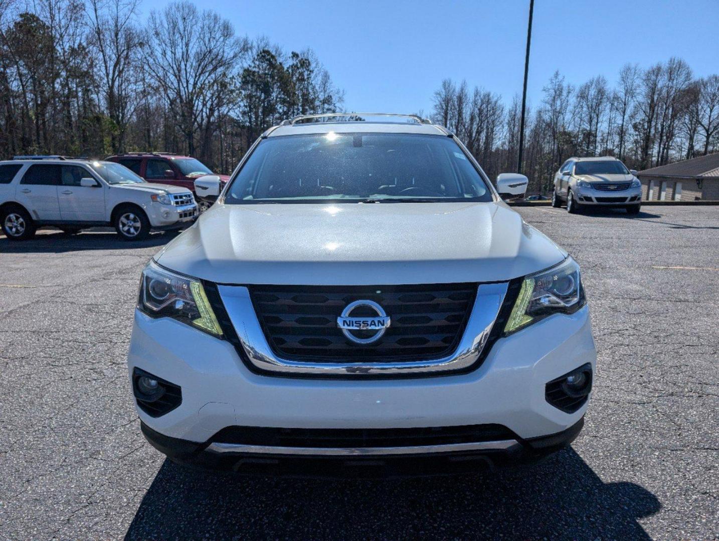 2017 /Charcoal Nissan Pathfinder SL (5N1DR2MN7HC) with an Regular Unleaded V-6 3.5 L/213 engine, 1-Speed CVT w/OD transmission, located at 3959 U.S. 80 W, Phenix City, AL, 36870, (334) 297-4885, 32.469296, -85.135185 - 2017 Nissan Pathfinder SL - Photo#1