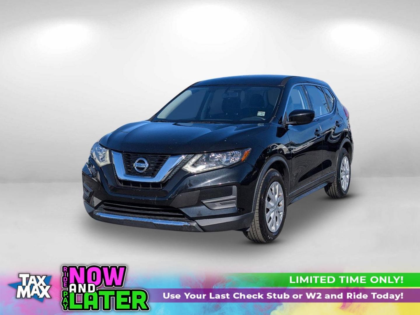 2017 /Charcoal Nissan Rogue S (JN8AT2MT7HW) with an Regular Unleaded I-4 2.5 L/152 engine, 1-Speed CVT w/OD transmission, located at 3959 U.S. 80 W, Phenix City, AL, 36870, (334) 297-4885, 32.469296, -85.135185 - 2017 Nissan Rogue S - Photo#0