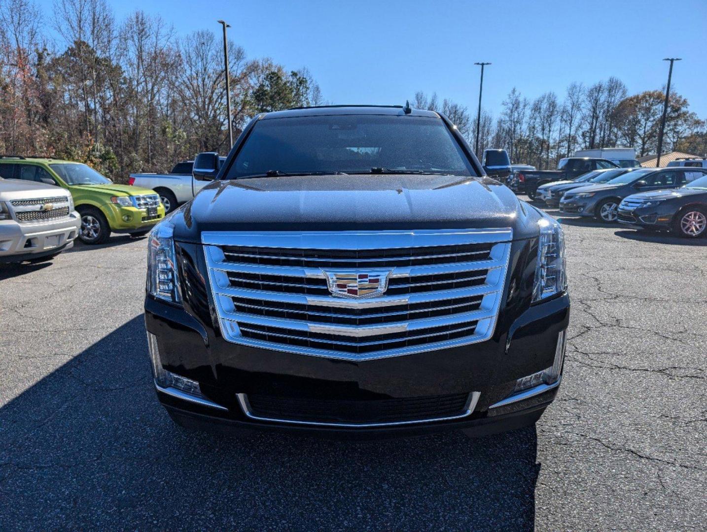 2018 /Jet Black with Jet Black Accents Cadillac Escalade ESV Platinum (1GYS4KKJ5JR) with an Gas V8 6.2L/376 engine, 10-Speed Automatic transmission, located at 3959 U.S. 80 W, Phenix City, AL, 36870, (334) 297-4885, 32.469296, -85.135185 - 2018 Cadillac Escalade ESV Platinum - Photo#1