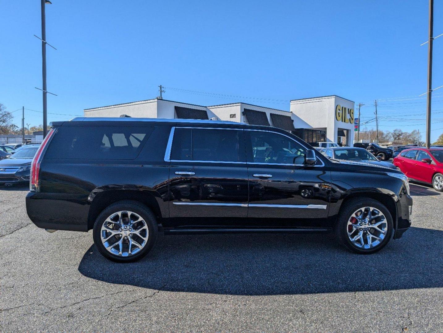 2018 /Jet Black with Jet Black Accents Cadillac Escalade ESV Platinum (1GYS4KKJ5JR) with an Gas V8 6.2L/376 engine, 10-Speed Automatic transmission, located at 3959 U.S. 80 W, Phenix City, AL, 36870, (334) 297-4885, 32.469296, -85.135185 - 2018 Cadillac Escalade ESV Platinum - Photo#3