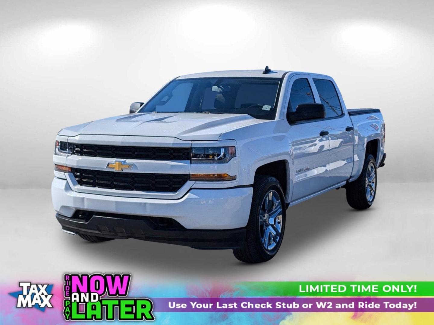 2018 /Dark Ash with Jet Black Interior Accents Chevrolet Silverado 1500 Custom (3GCPCPEC0JG) with an Gas V8 5.3L/325 engine, 6-Speed Automatic transmission, located at 7000 Northlake Connector, Columbus, GA, 31904, (706) 987-8085, 32.524975, -84.978134 - 2018 Chevrolet Silverado 1500 Custom - Photo#0